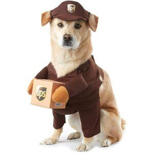 NWT UPS Pal Pet Dog Halloween Costume Dress Up